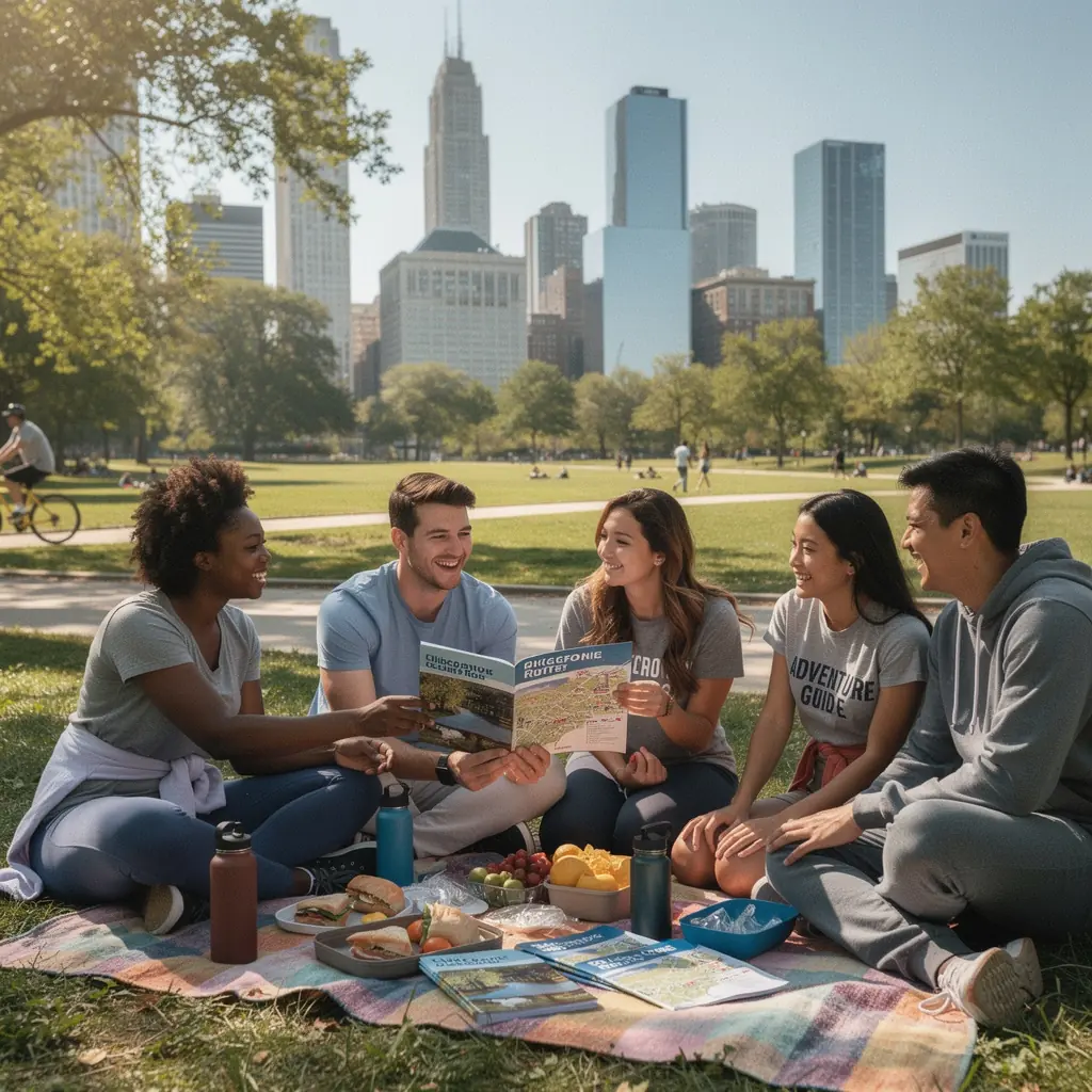 Rodzina podróżująca samochodem po scenicznym wybrzeżu.