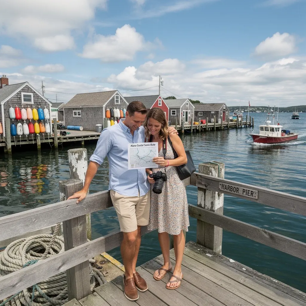 Zatrzymujący się turysta przy pięknym wodospadzie w sercu parku narodowego.